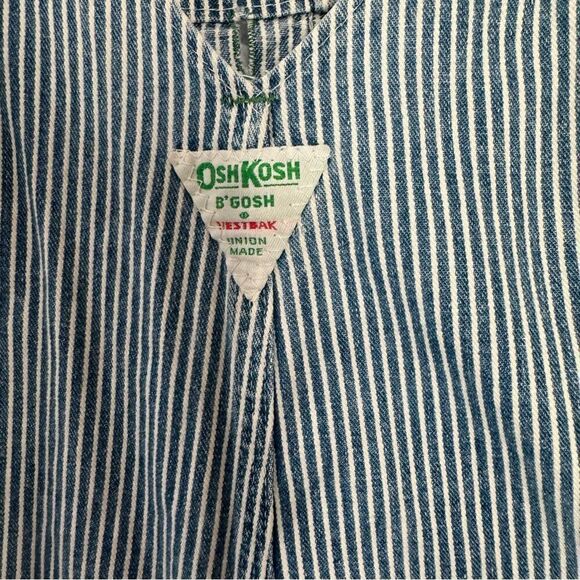 Vintage Oshkosh B’gosh overall shorts size 40 - Picture 6 of 8